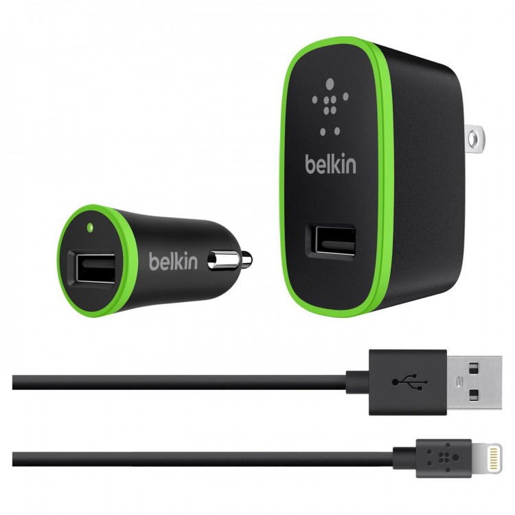 Belkin universal Car/Home charger 2.4A,Micro Kit $25 Model# (F8M991)